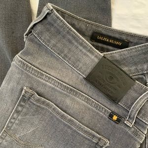 Lucky Brand Lolita Skinny Charcoal Grey